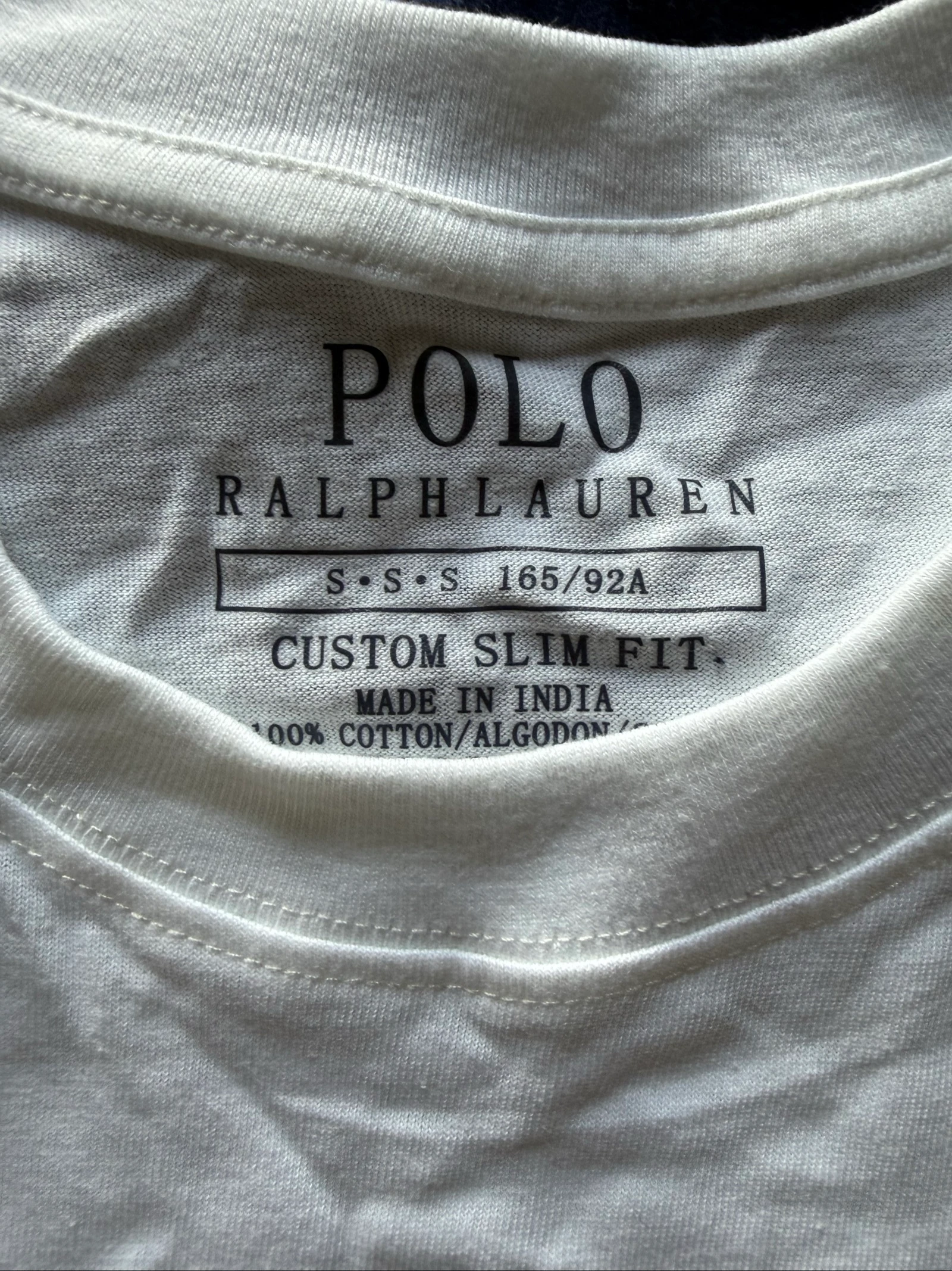 Camiseta Curta Branca Ralph Lauren – photo 3